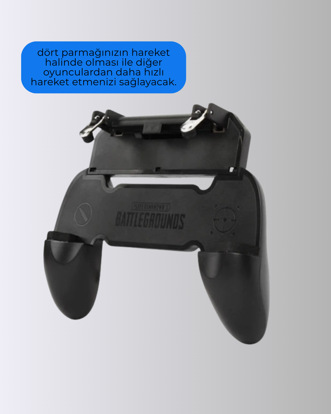 Joystickli ve Tetikleyicili PUBG Mobile Gamepad Oyun Kontrolcüsü