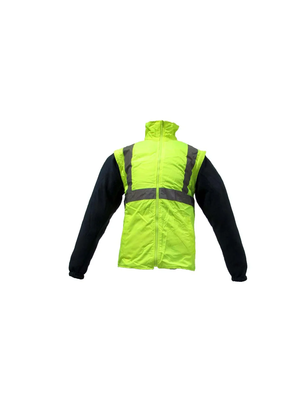 JUNIOR JN1003 (XXL)  5+1 İÇİ ÇIKMALI OXFORD FOSFORLU PARKA