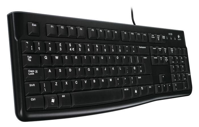 K120 Q USB KABLOLU KLAVYE SİYAH 920-002505