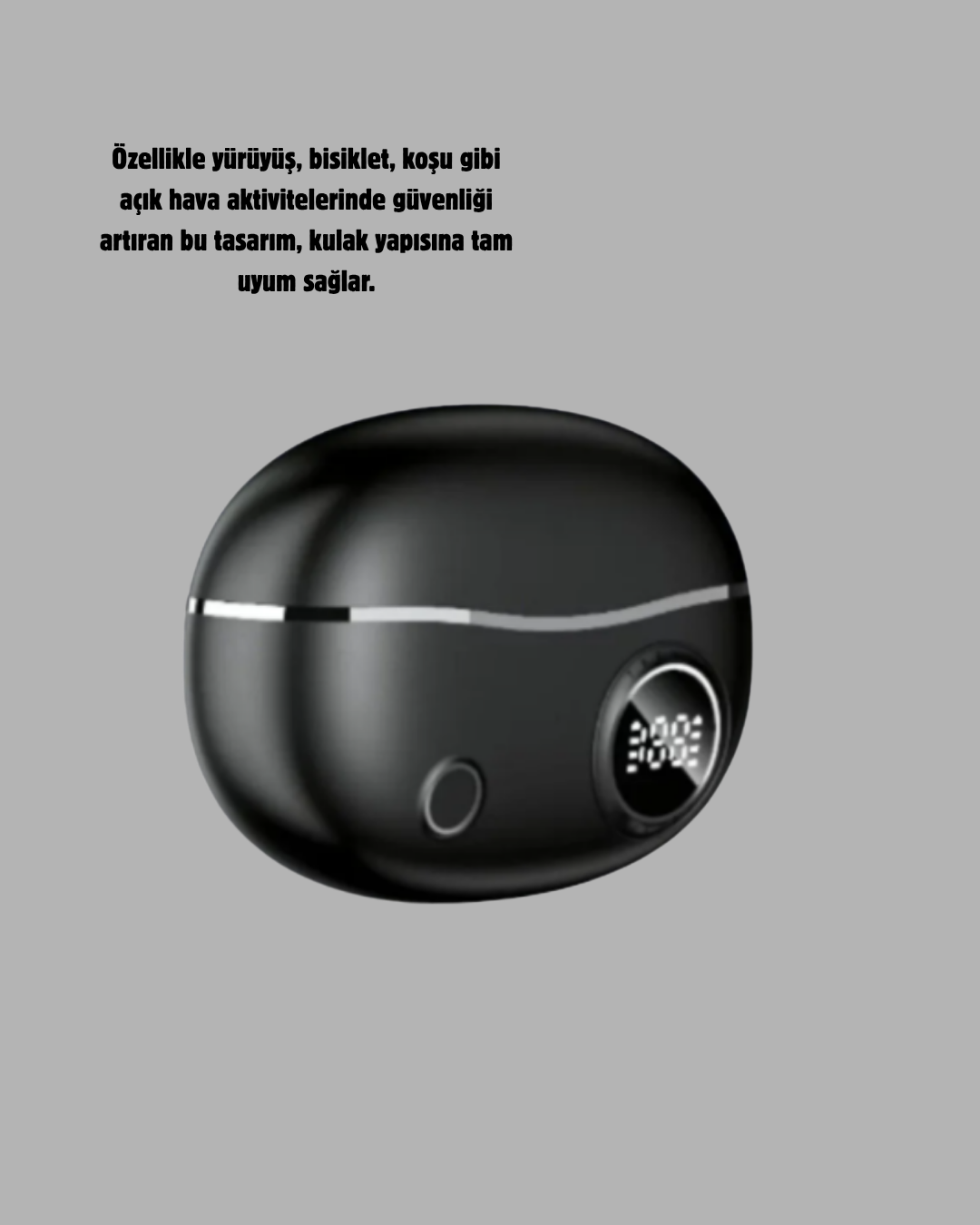 Kablosuz Açık Kulak Kulaklık Bluetooth 5.4 Type-C Hızlı Şarj 30 Saat