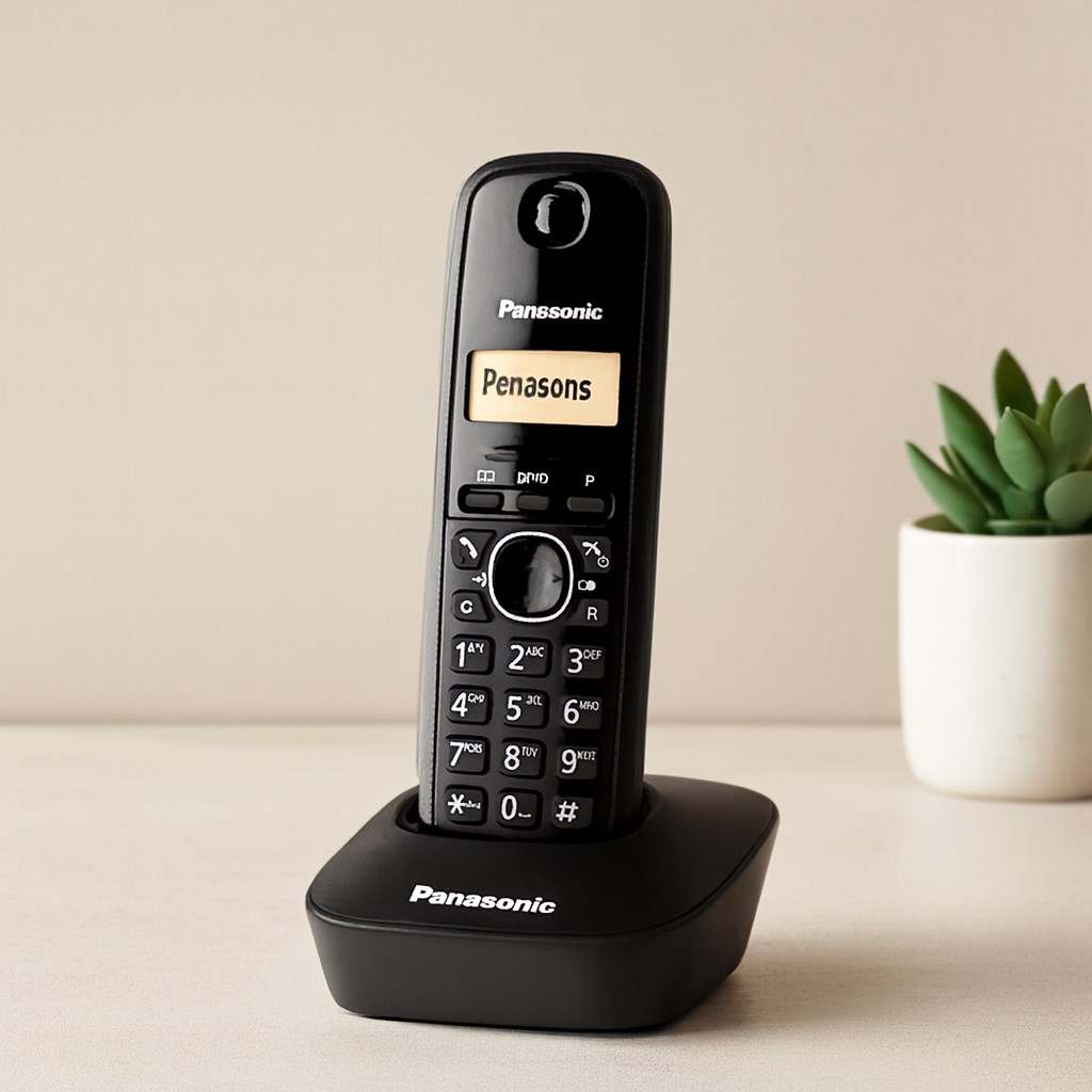 Kablosuz Dijital Telefon Siyah ? 50 Hafıza Arayan No Görme