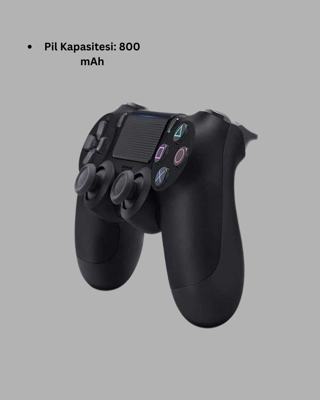 Kablosuz Titreşimli Oyun Kolu – Yüksek Hassasiyetli Analog Kontrol ve Ergonomik Tutma Yeni Nesil