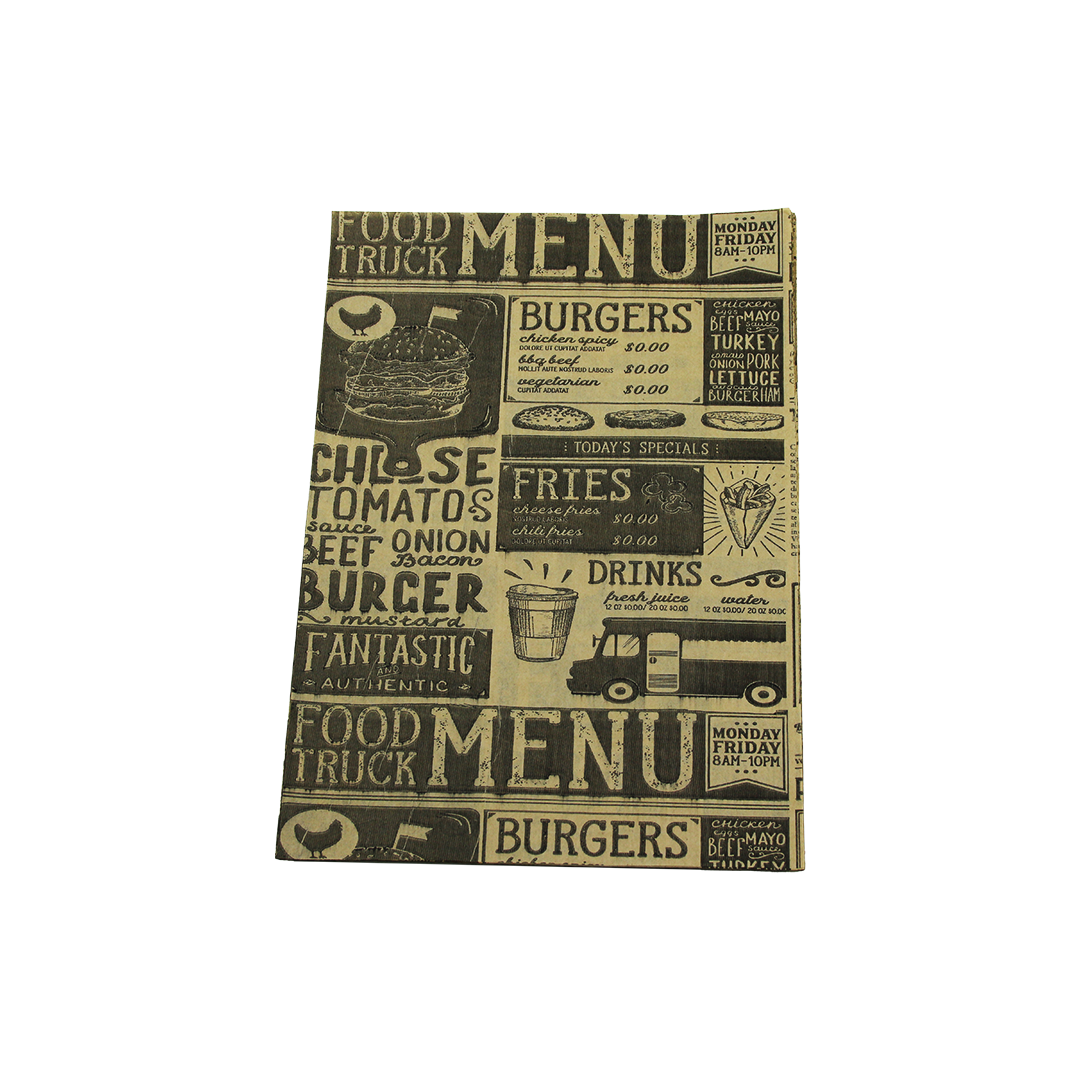 Kağıt Sunum Altlığı 25x35 cm 50li Paket