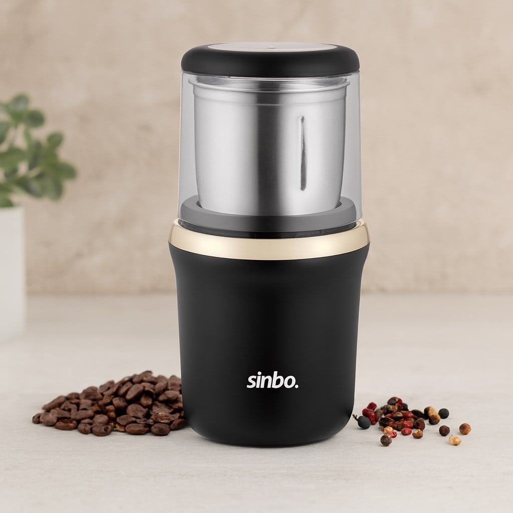 Kahve & Baharat Öğütücü 200W (Çelik Bıçak, 100 g)
