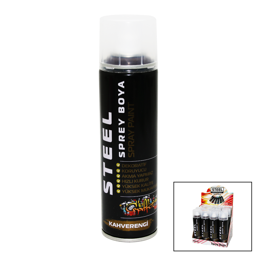 Kahverengi Sprey Boya 200ml