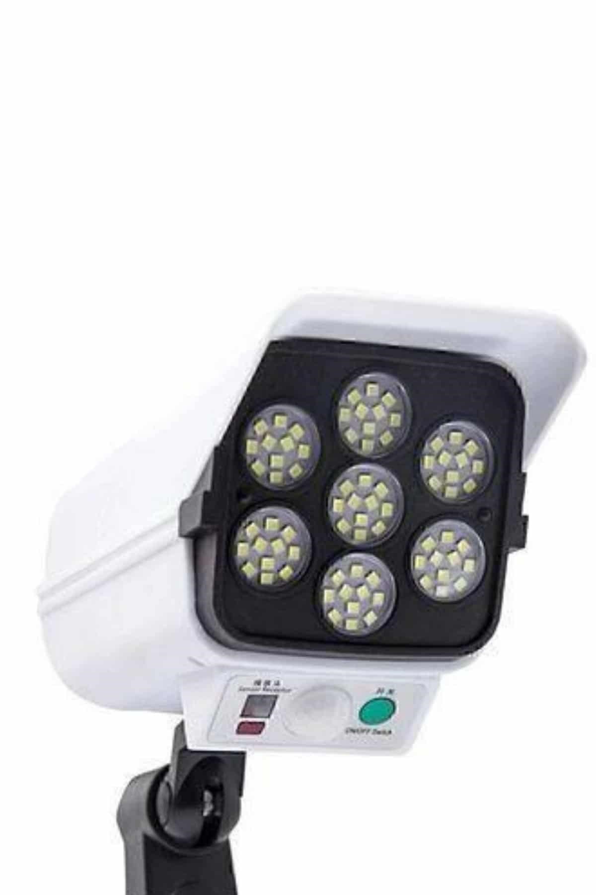 Kamera Görünümlü Led Lamba Dönebilen Bahçe Aydınlatması Duvar Lambası