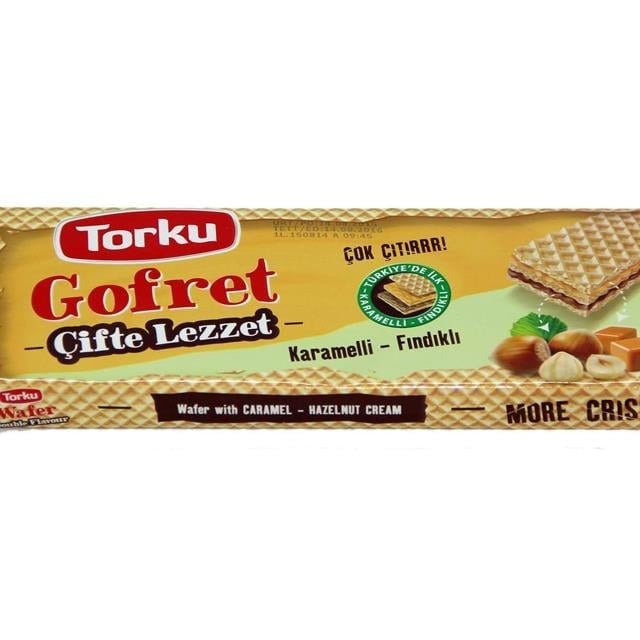 Karamel - Fındık Gofret 142 Gr.