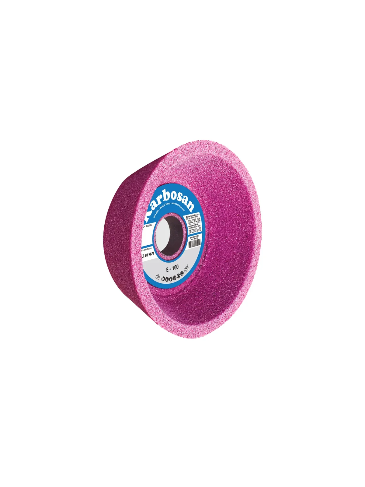 KARBOSAN Konik Form E Çanak Taş E125