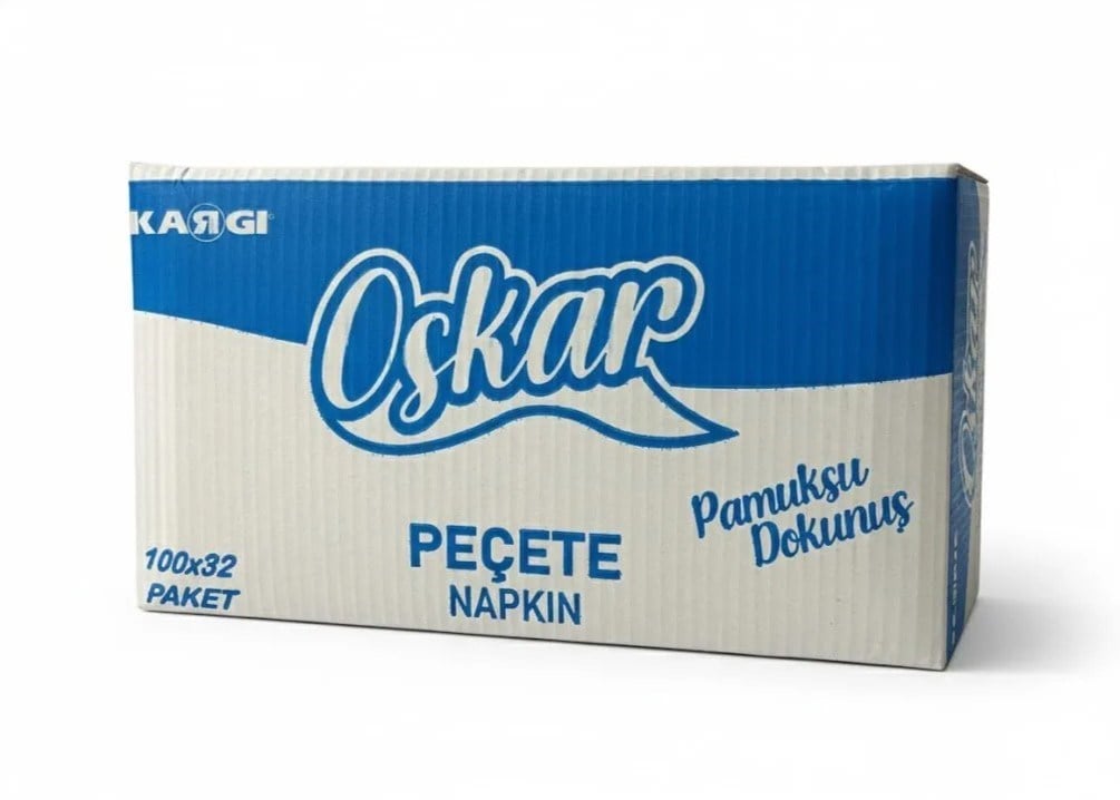 KARE PEÇETE | 100'lü Ambalaj | 32'li Koli