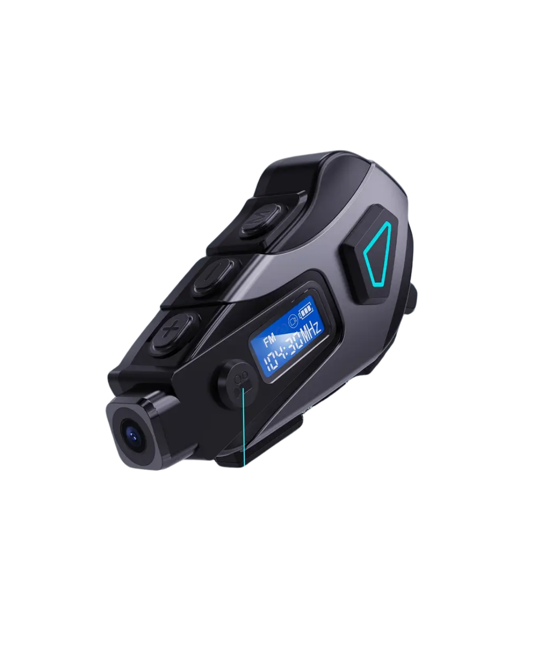Kask İçi Bluetooth Kulaklık Kamera ve Fener Özellikli Su Geçirmez Dayanıklı Tasarım