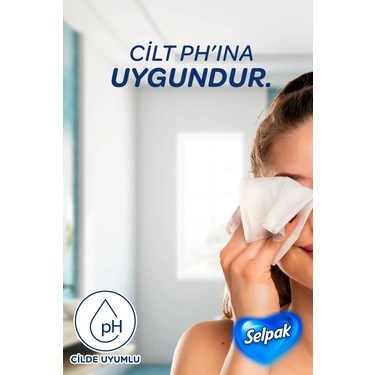 Kaşmir Özlü El ve Yüz Havlusu 80 Yaprak Kutulu