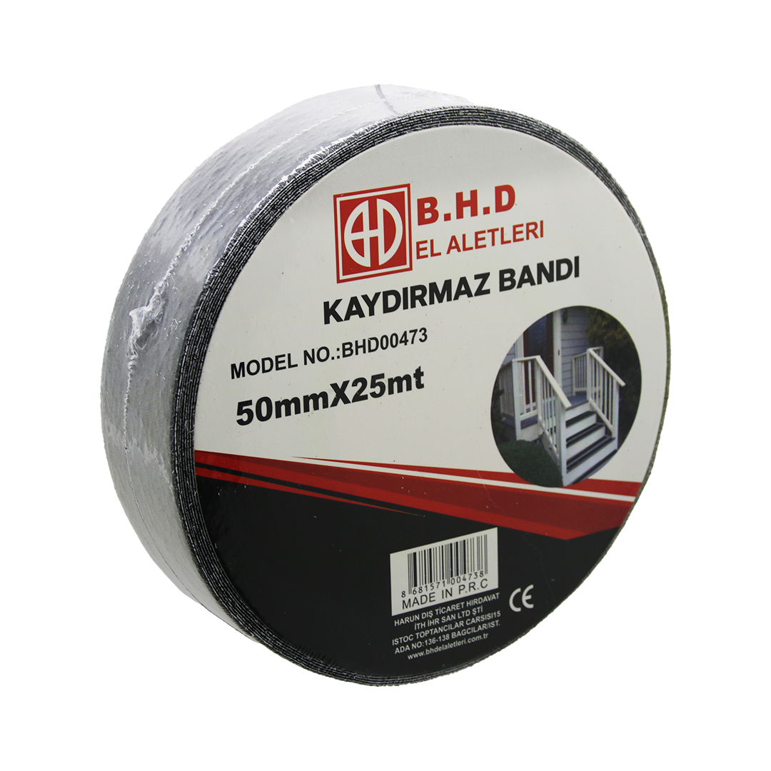 Kaydırmaz Bant 50mm x 25m Siyah