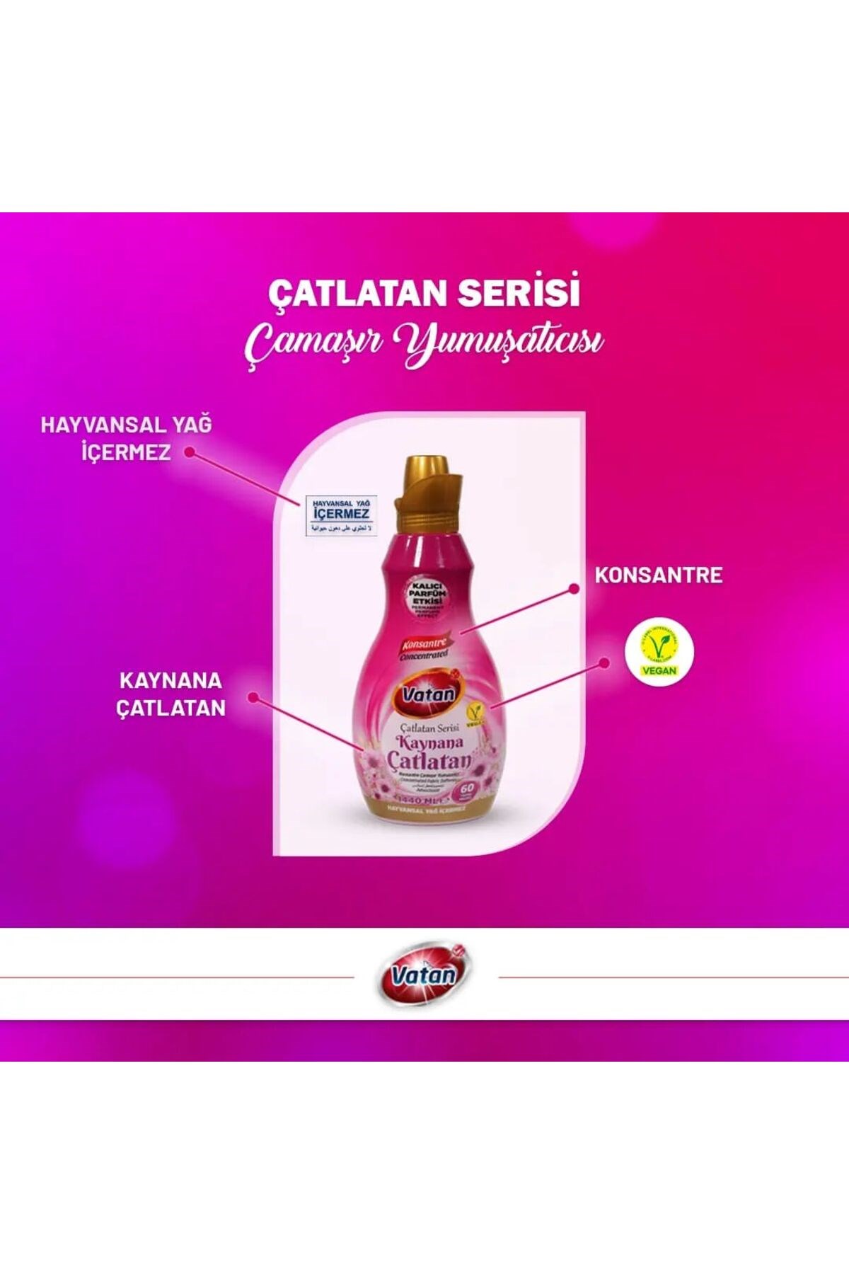 Kaynana Çatlatan Konsantre Çamaşır Yumuşatıcı 1440ml