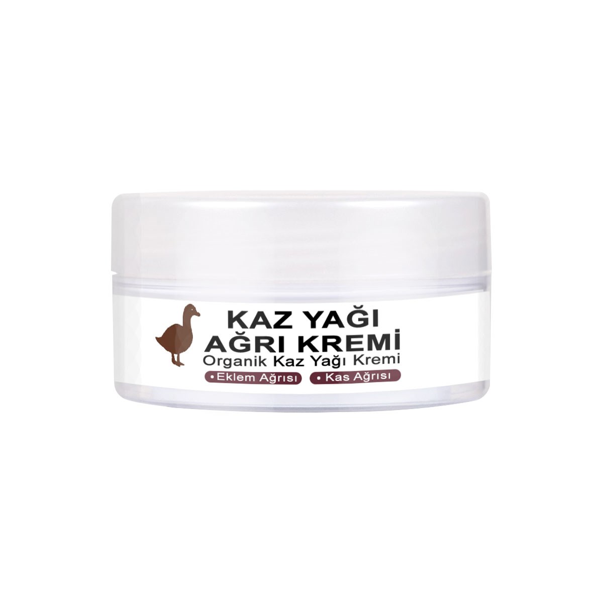 Kaz Yağı Masaj Kremi 50 ml - Bamya Tohumu, Arı Zehiri (Apitoksin), Boswellia ve Kolajen İçerikli
