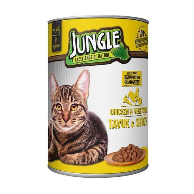 Kedi Konserve Tavuklu & Sebzeli 400gr 1 Adet