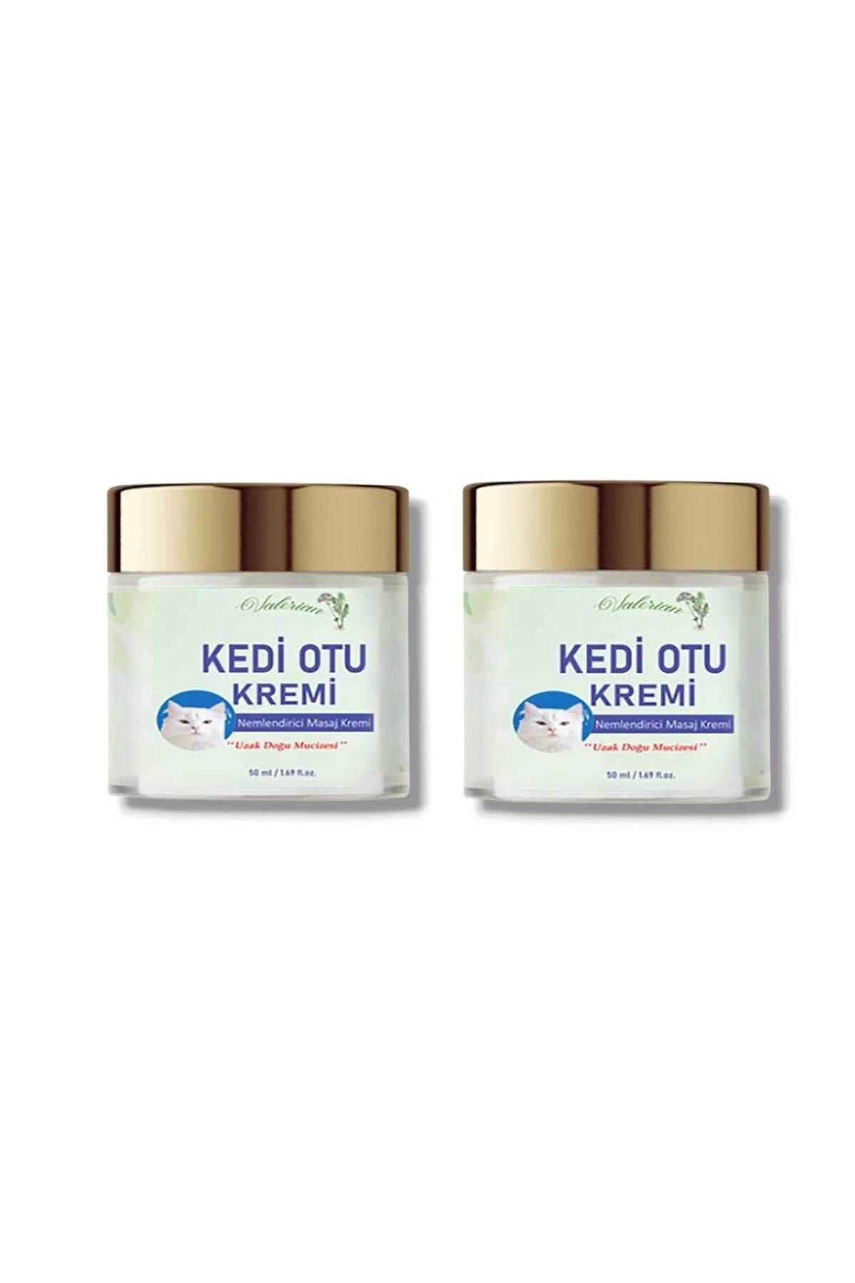 Kedi Otu Kremi Uzak Doğu Mucizesi Doğal Etkili Rahatlatıcı Krem  50 ML X 2 Adet