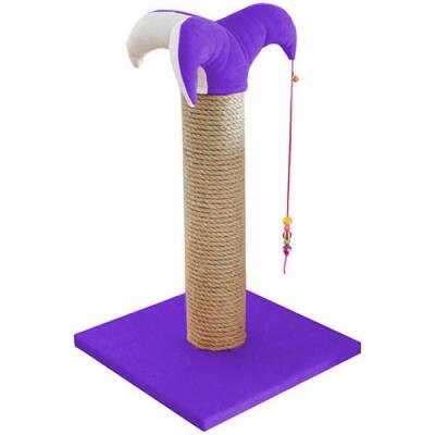Kedi Tırmalama Tahtası 70 Cm Mor
