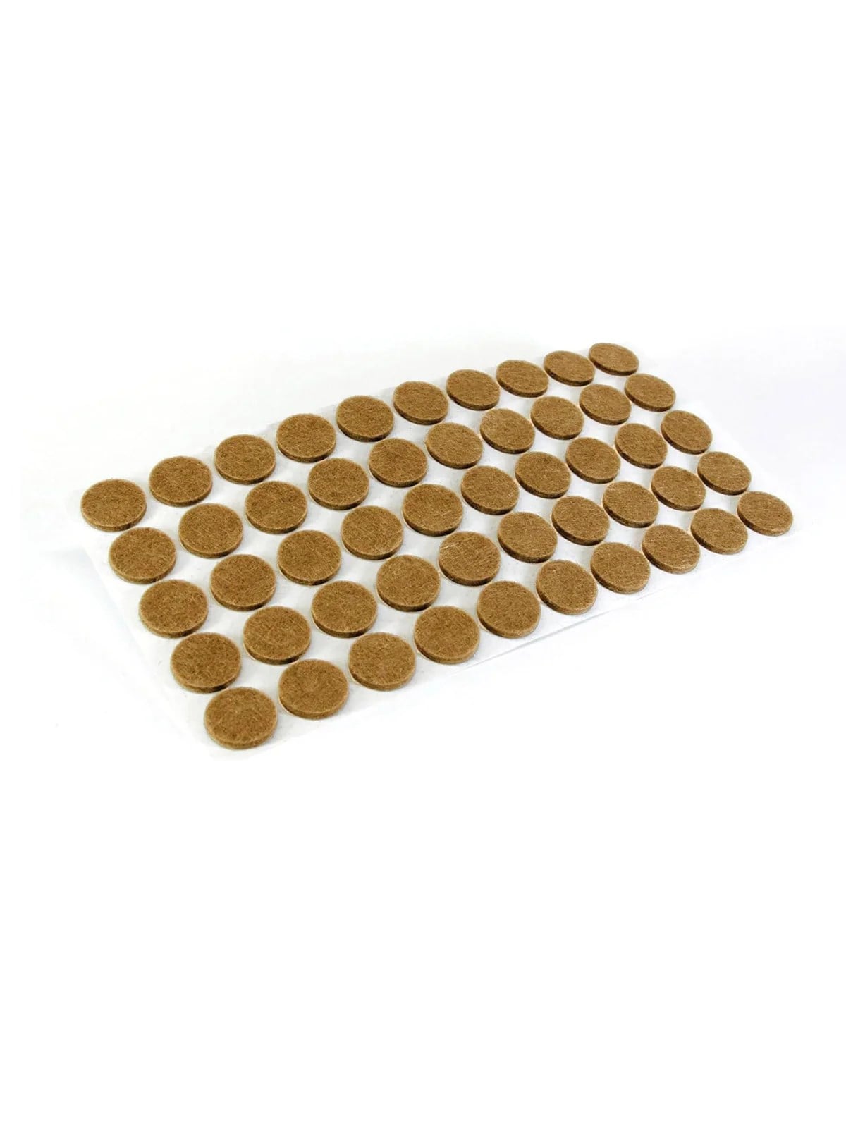 Kendinden Yapışkanlı Keçe Ped Yuvarlak Kahverengi 20mm 50 Parça