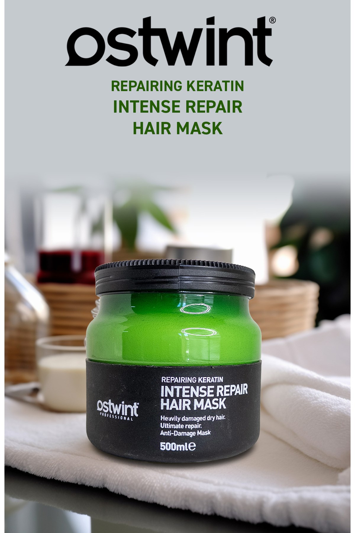 Keratin Saç Maskesi 500 Ml