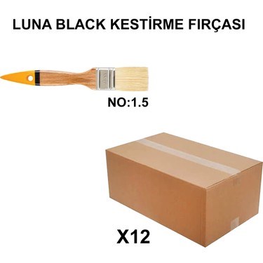 Kestirme Fırça No 1.5 - 12 Adet Set, Kaliteli Fırçalar