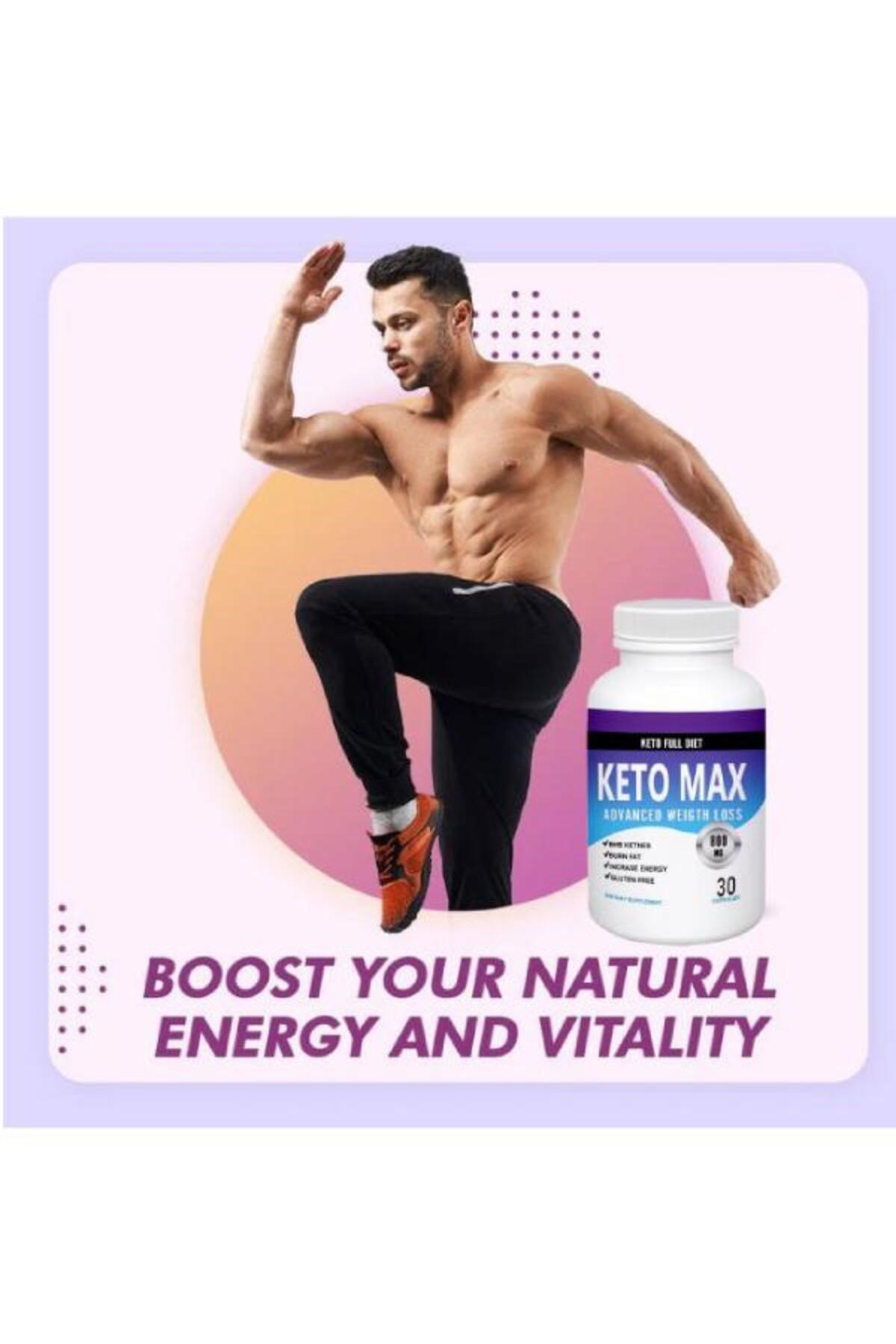 Keto Max Destekleyici Ürün 30'lu x 1 adet + Masaj Yağı 30 ml