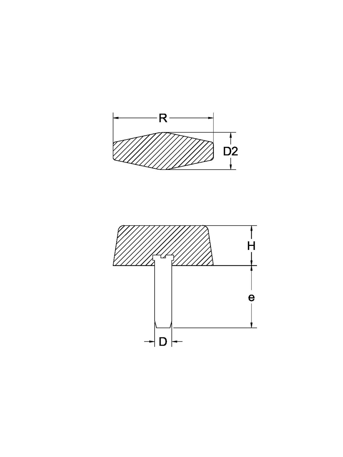 Kilit Mandalı Cıvatalı No:2 M6x15