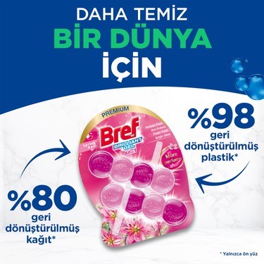 Kir ve Kireç Önleyici Çiçek Kokulu Katı Klozet Temizleme 2'li