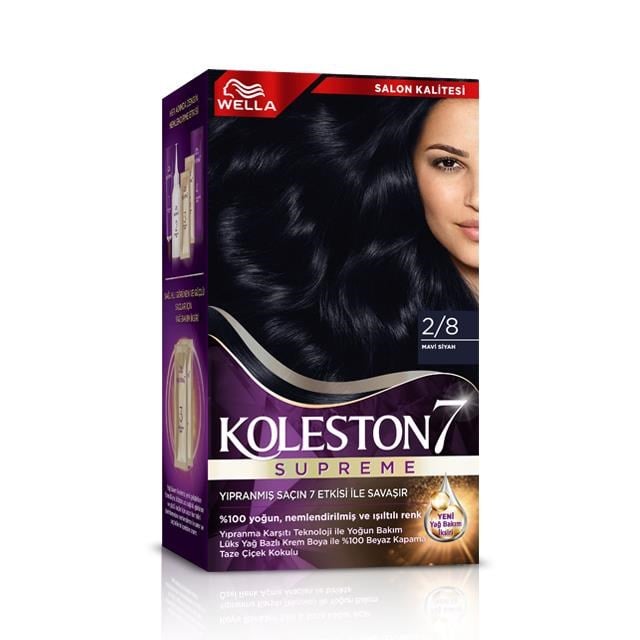 Kit 2/8 Boya Mavi Siyah 1 Adet