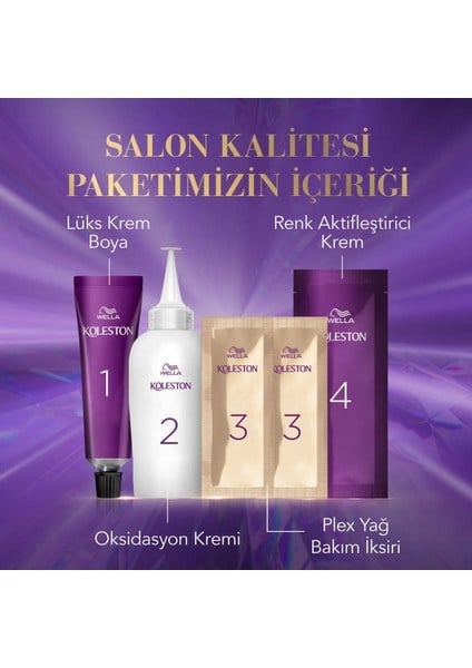 Kit Saç Boyasi & No: 4/1 Nemesis Küllü Kahve