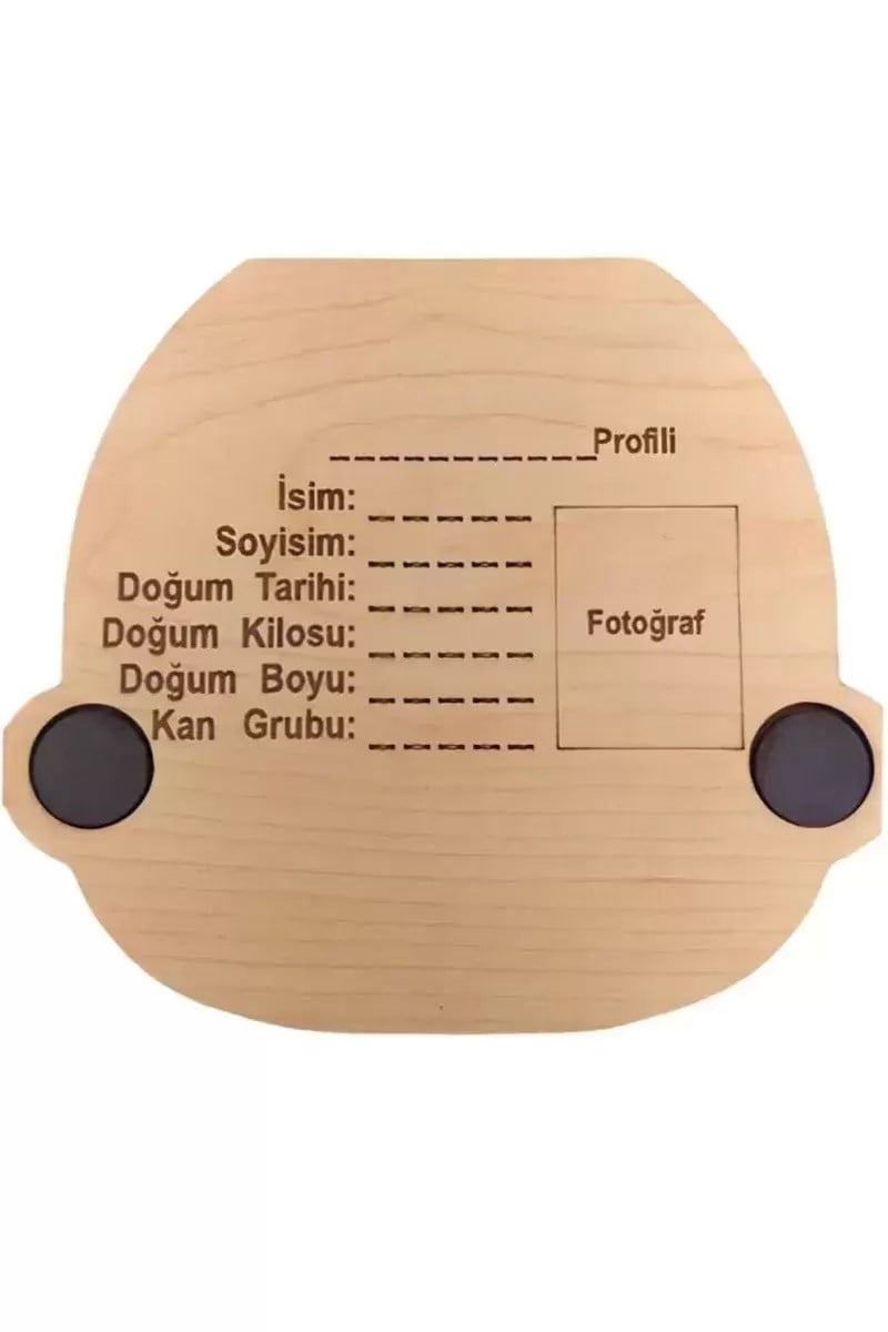 Kız Bebek Süt Dişleri Göbek Bağı ve Saç Saklama Anı Albüm Kutusu Bebek Hediyesi