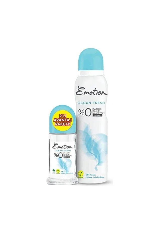 Kofre Kadın Deodorant 150 ml + Roll-On 50 ml Ocean Fresh