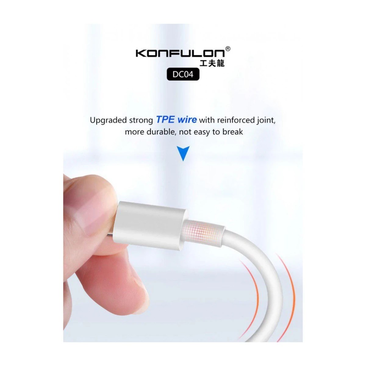 Konfulon DC04 Süper Hızlı Micro USB Kablo 1M 2A