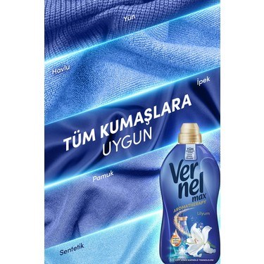 Konsantre Çamaşır Yumuşatıcısı 1440 ml 60 Yıkama Kapasitesi
