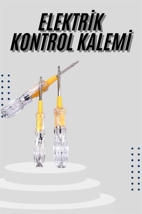 Kontrol Kalemi Çift Taraflı Uçlu Elektrik Akım Test Cihazı