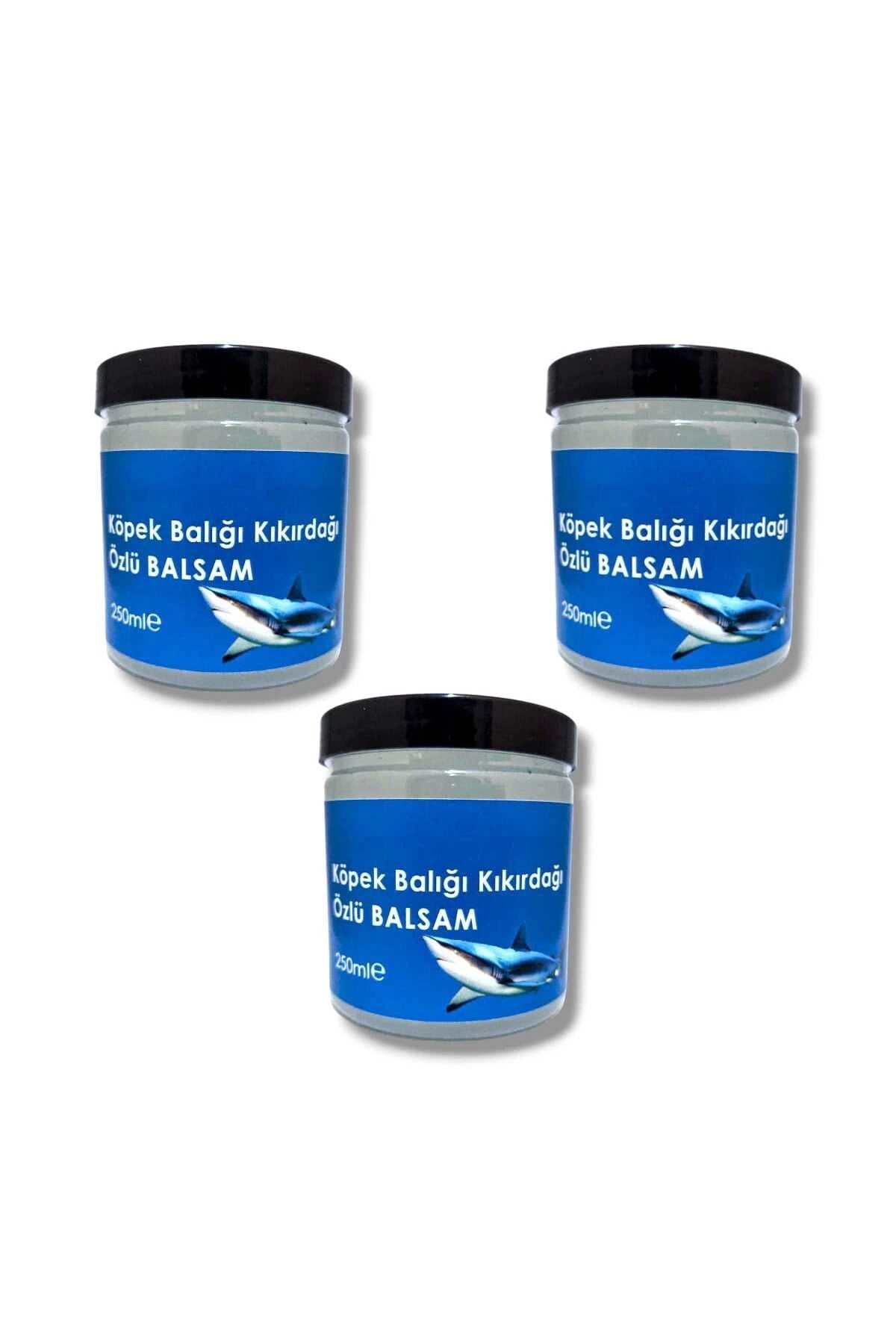 Köpek Balığı Kıkırdağı Özlü Balsam Rahatlatıcı Krem  250 ml x 3 Adet