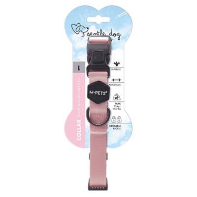 Köpek Boyun Tasması Pembe Large 38-66 Cm