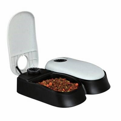 Köpek ve Kedi Otomatik Mama Kabı Tx2 2x300 Ml