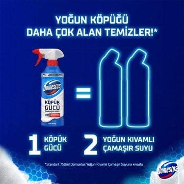 Köpük Gücü ile Çamaşır Suyu 450 ml Kar Beyazı