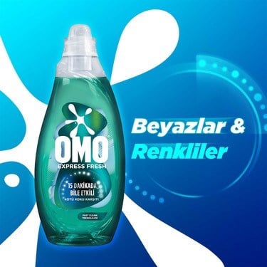Kötü Koku Karşıtı Sıvı Deterjan 1480 ml Beyaz ve Renkliler