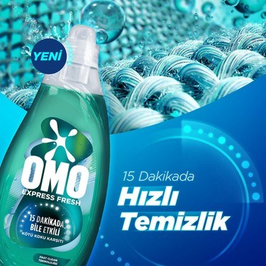 Kötü Koku Karşıtı Sıvı Deterjan 1480 ml Beyaz ve Renkliler