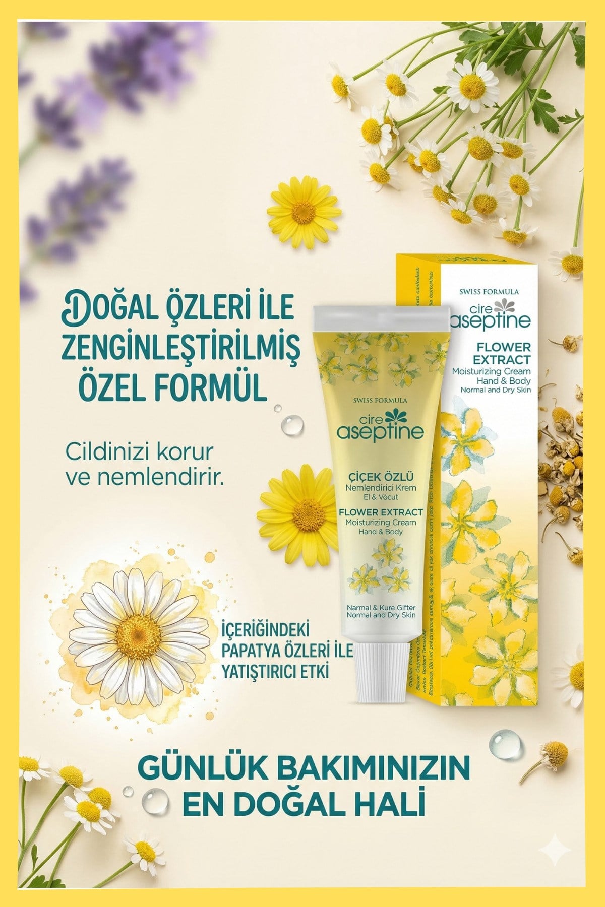 Krem Tüp 30 Ml Çiçek Özlü
