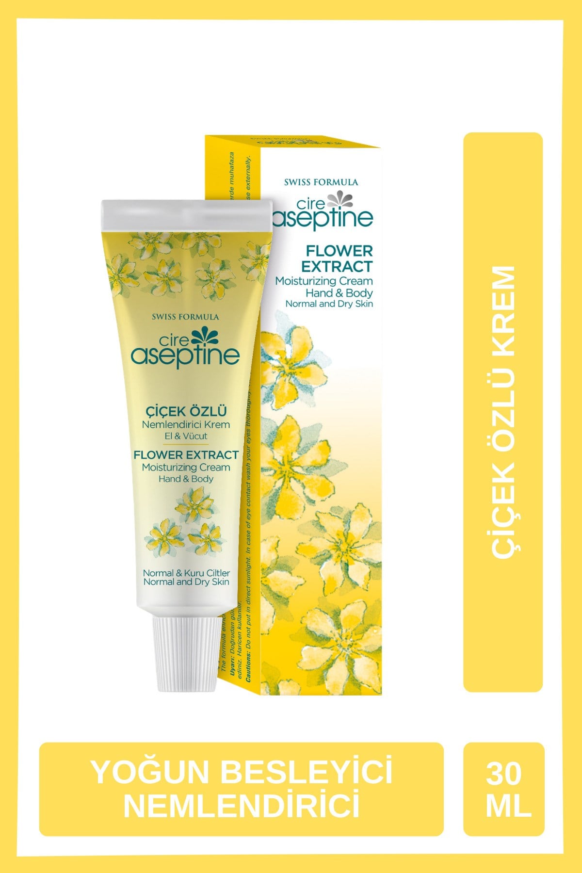 Krem Tüp 30 Ml Çiçek Özlü