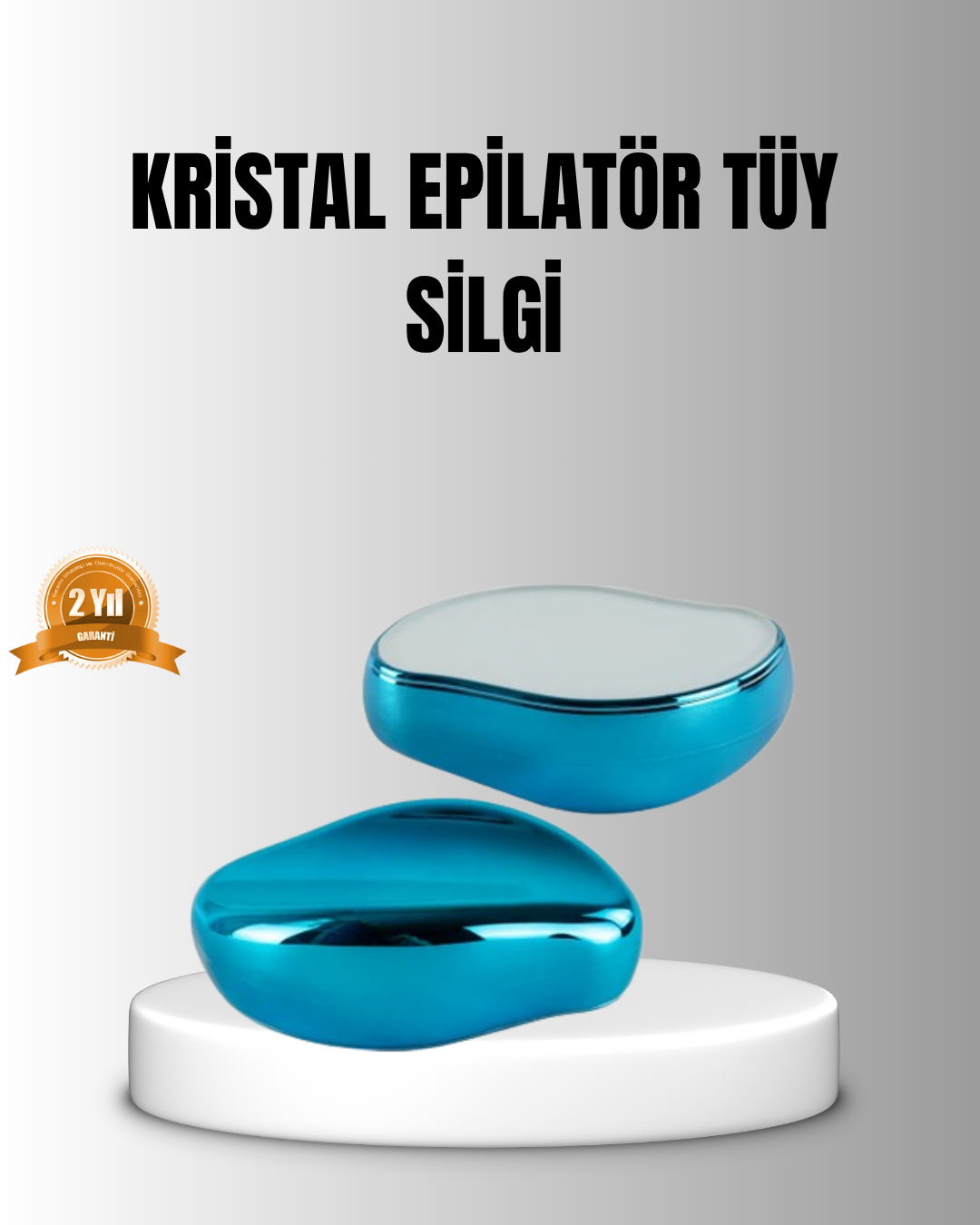 Kristal Tüy Alıcı Epilatör – Acısız, Pratik ve Cilt Dostu Tüy Temizliği