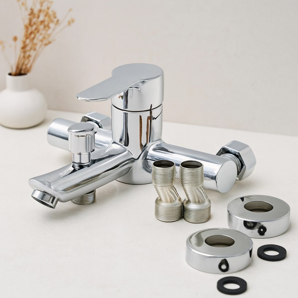 Krom Aç-Kapa Banyo Bataryası KTX-2640