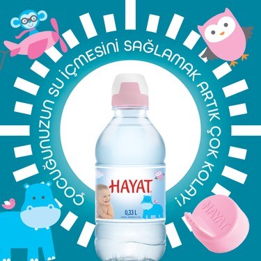 Küçük Çocuklar İçin Ambalajlı Su 24x330 ml Sağlıklı Seçim