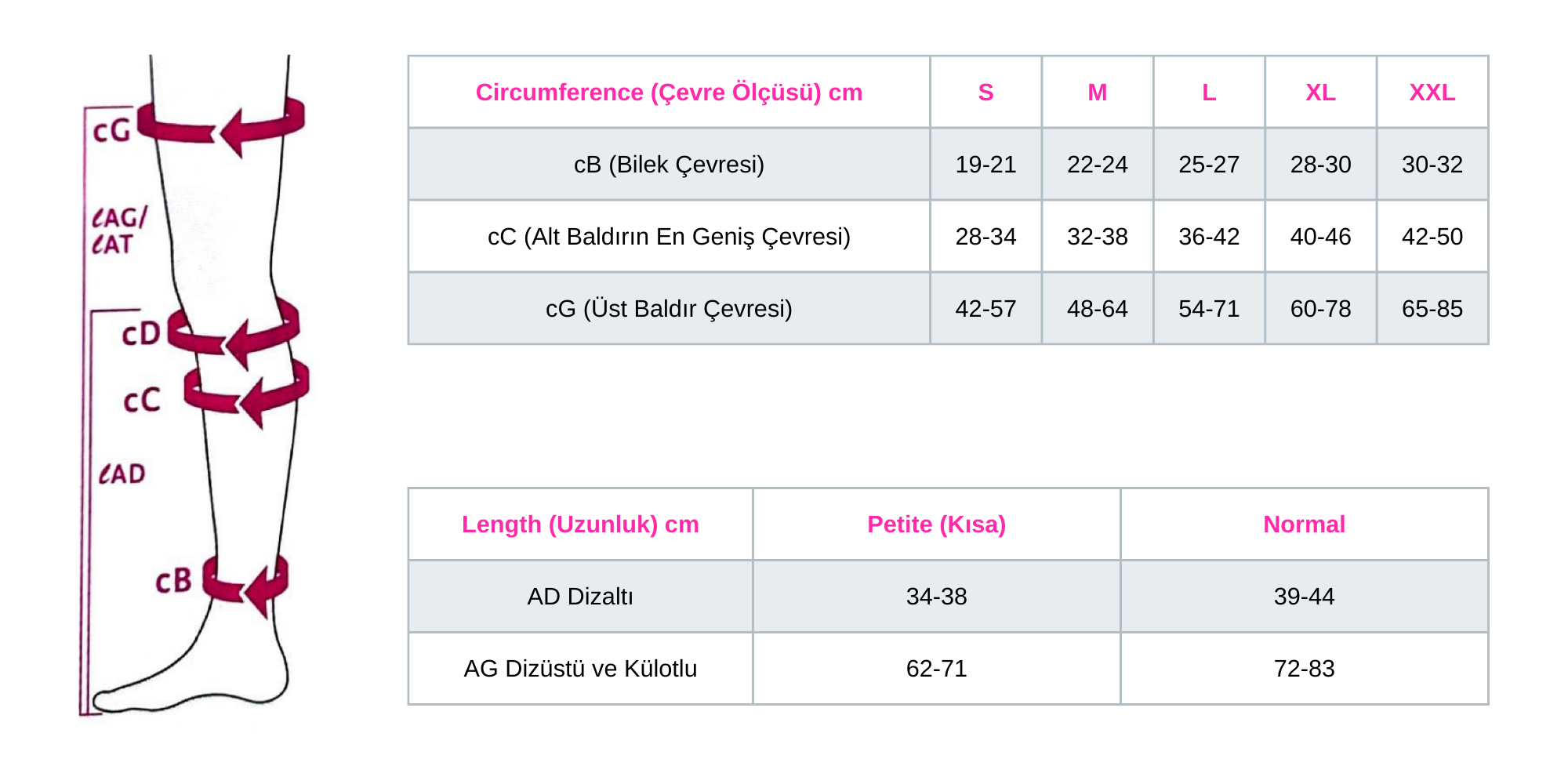 Külotlu Varis Çorabı - CCL2 - Burnu Açık - Bej - XL