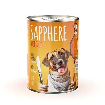 Kümes Hayvanlı Yetişkin Köpek Konservesi 12 Adet 400 Gr