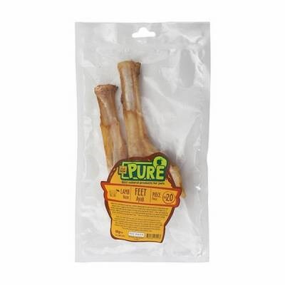 Kurutulmuş Parça Kuzu Ayak Köpek Ödül Maması 100 Gr