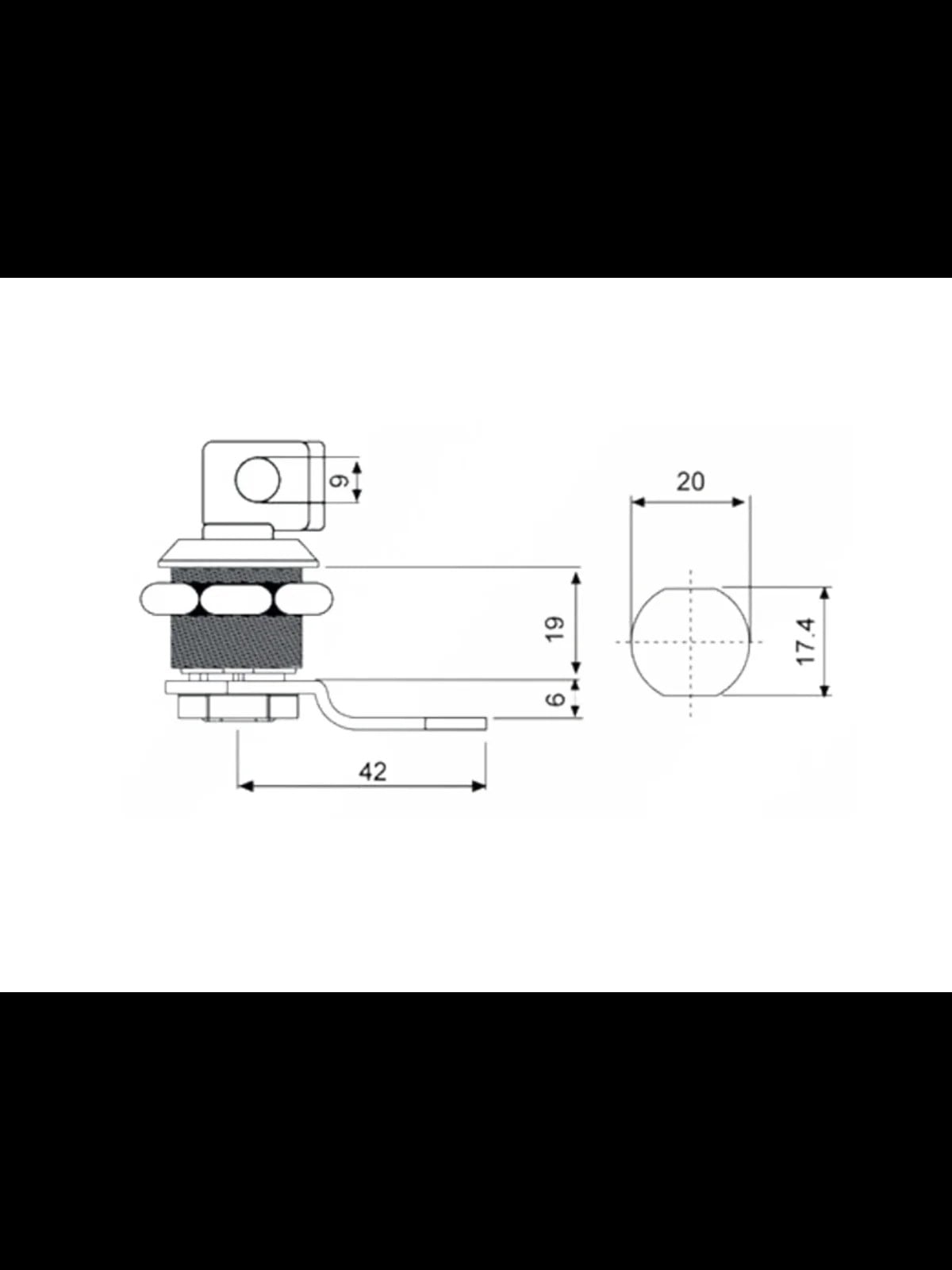 Kutu Profil Civatalı Metal Köşe Bağlantı Parçası 30x30mm