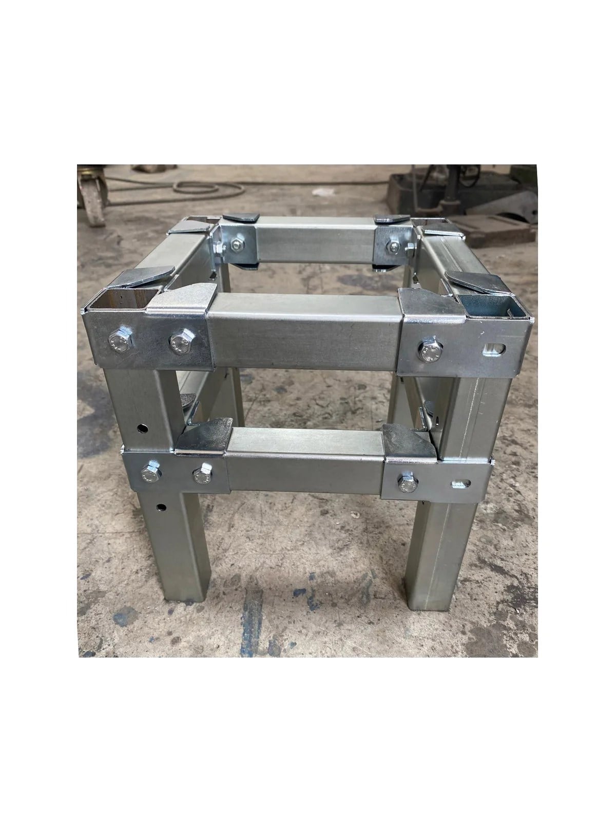 Kutu Profil Civatalı Metal Köşe Bağlantı 4 Parça Set
